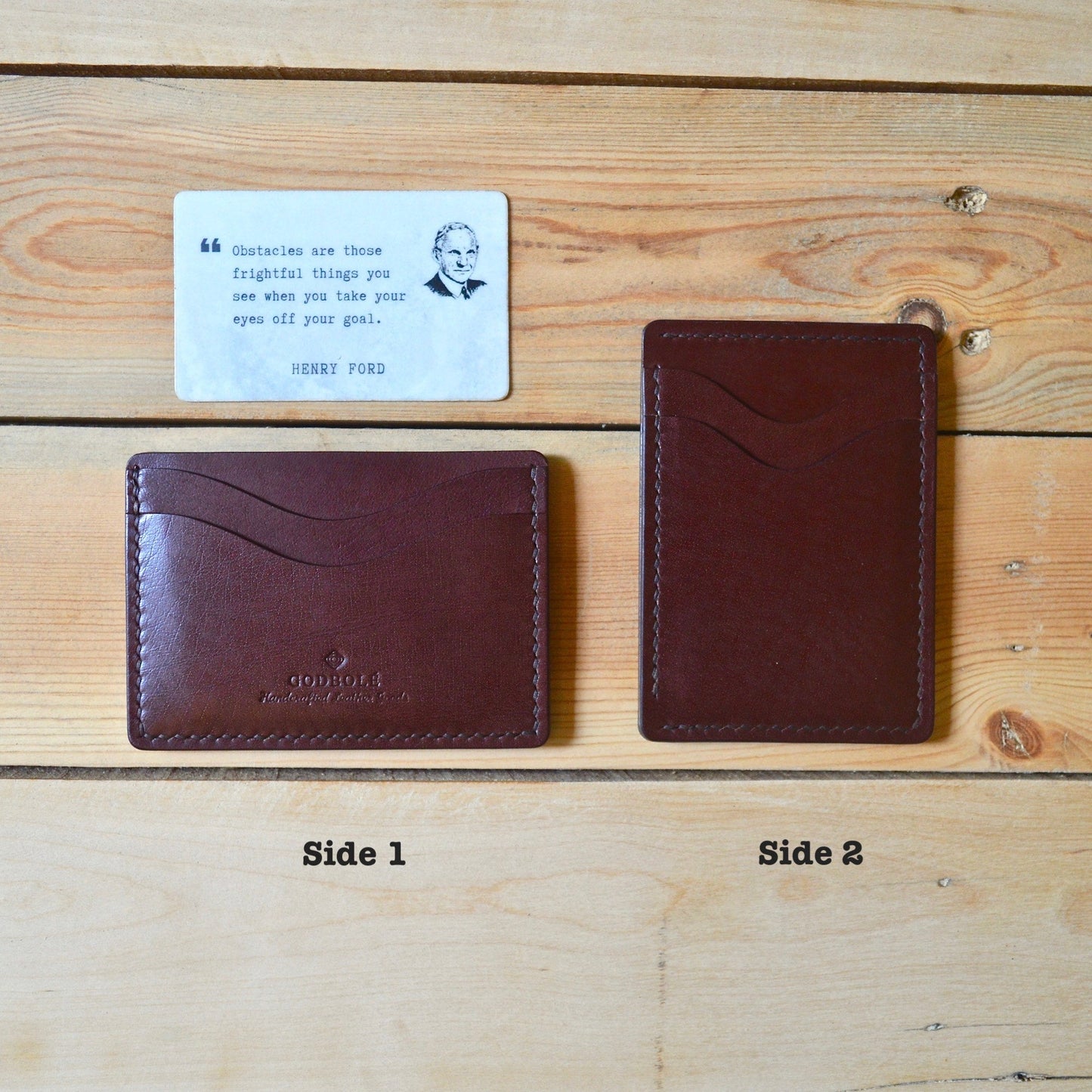 Card Sleeve No.2 - Mahogany - Clearance