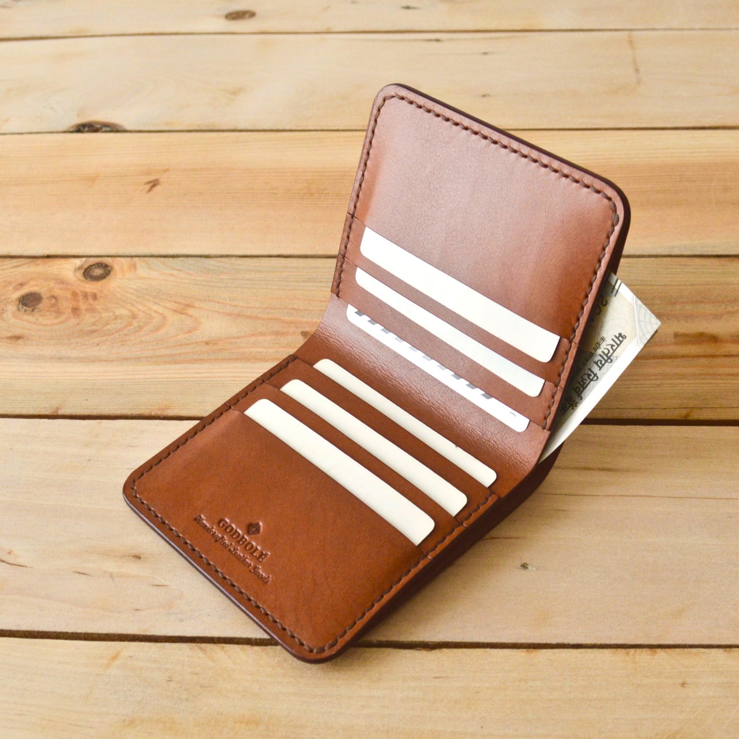 Slim Bifold No. 1 - Chestnut - Clearance