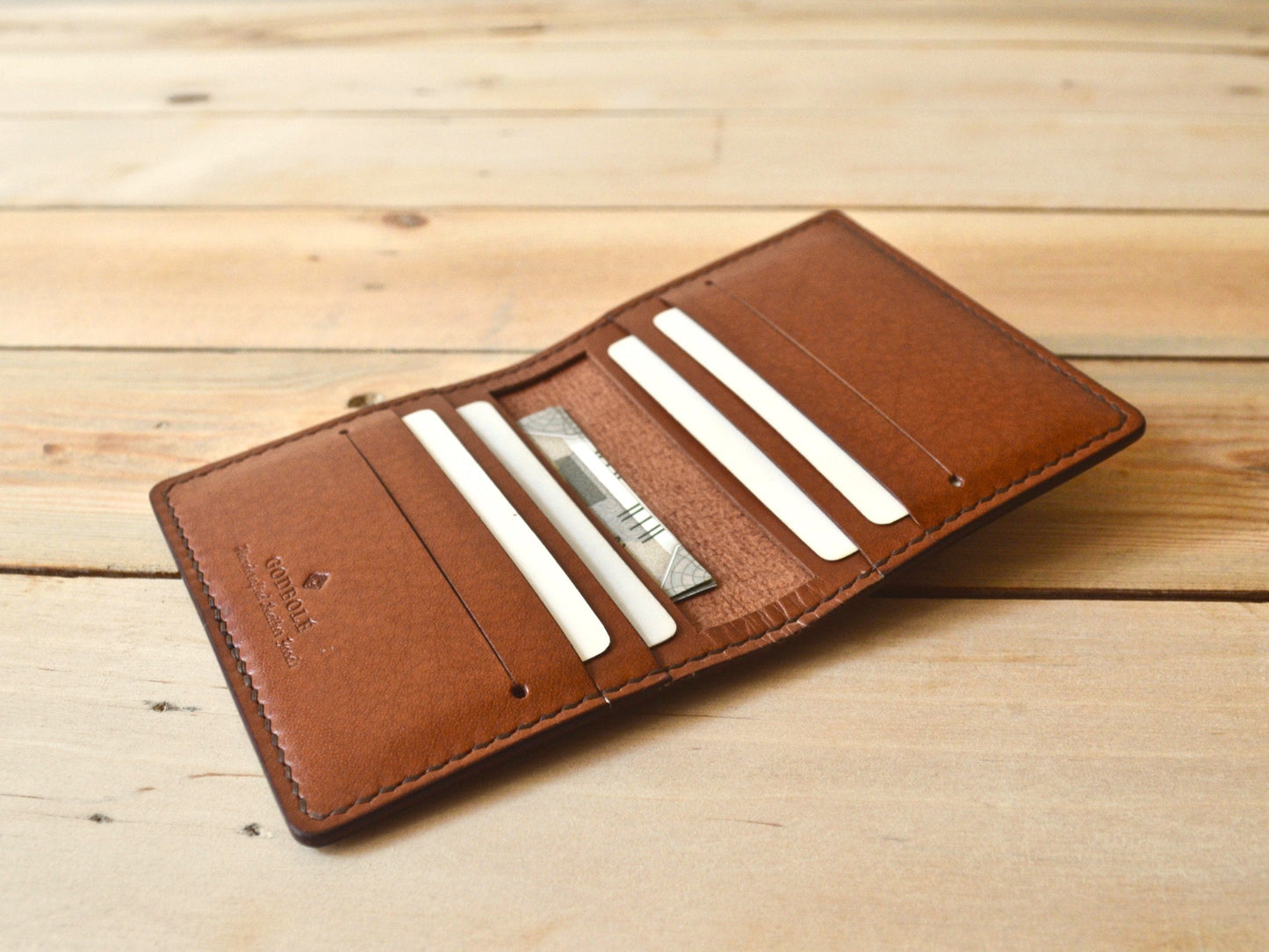 Card Wallet No. 1 - Chestnut - Clearance