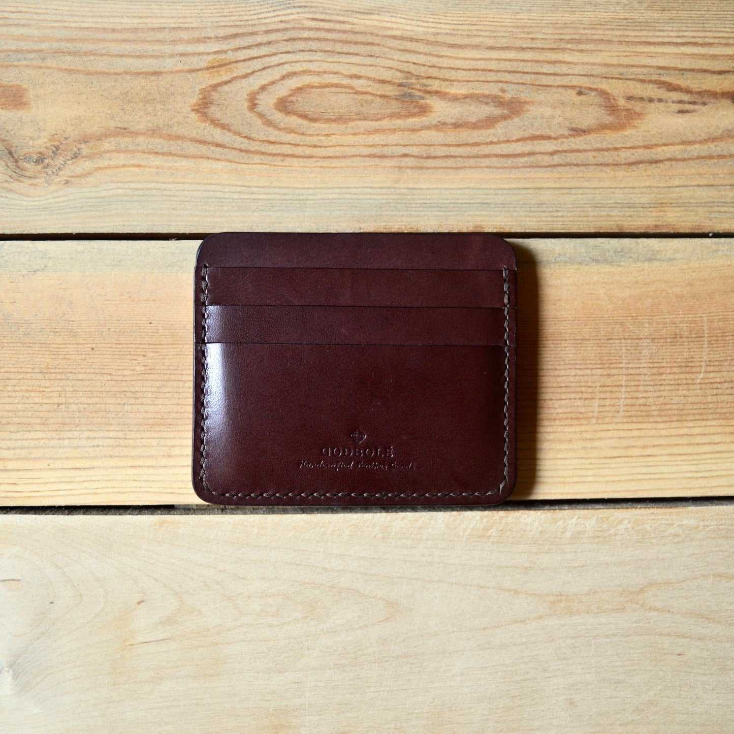 Cash + Card Sleeve - Mahogany - Clearance