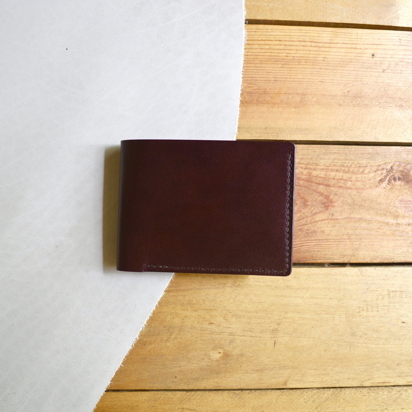 Classic Wallet - Mahogany - Clearance