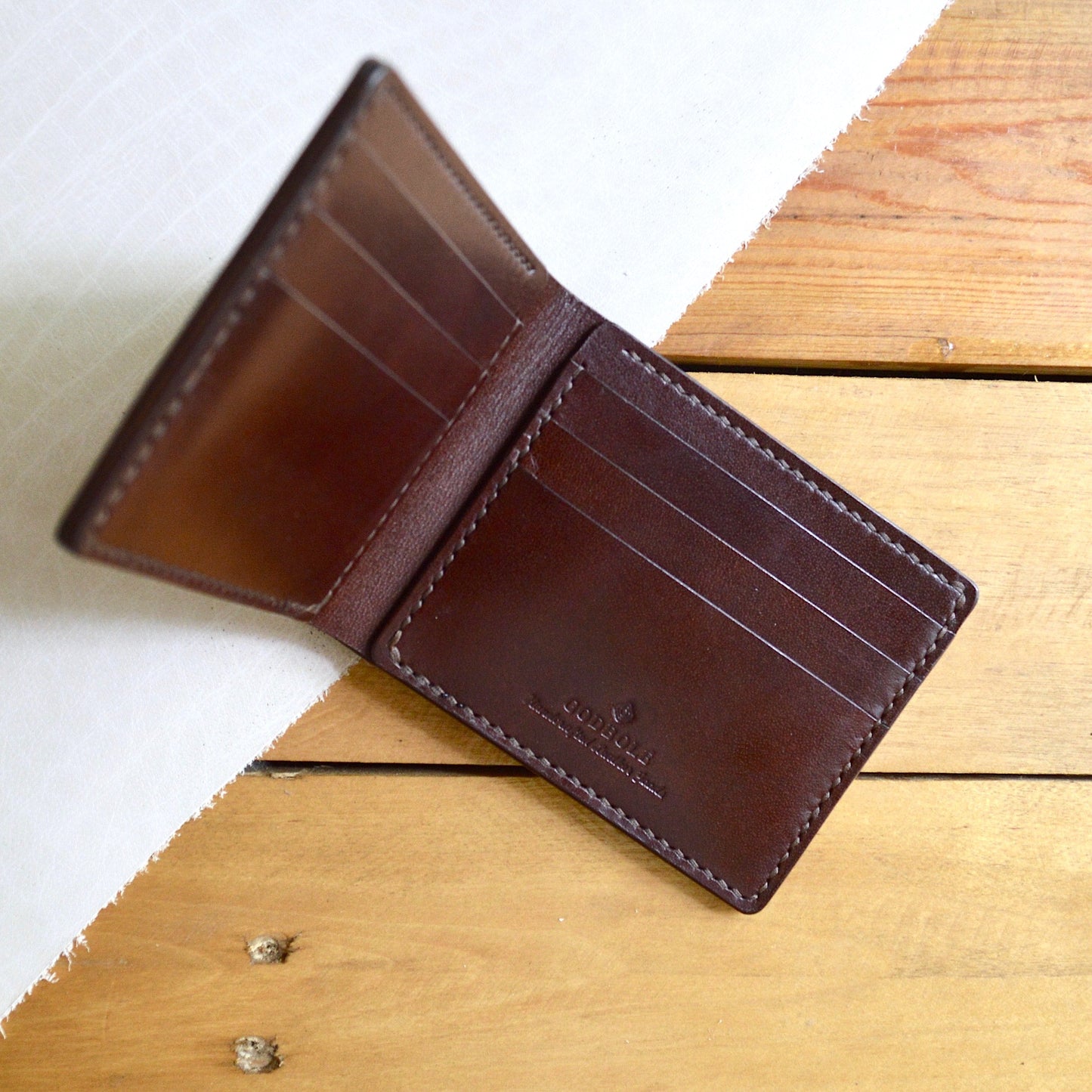 Classic Wallet - Mahogany - Clearance