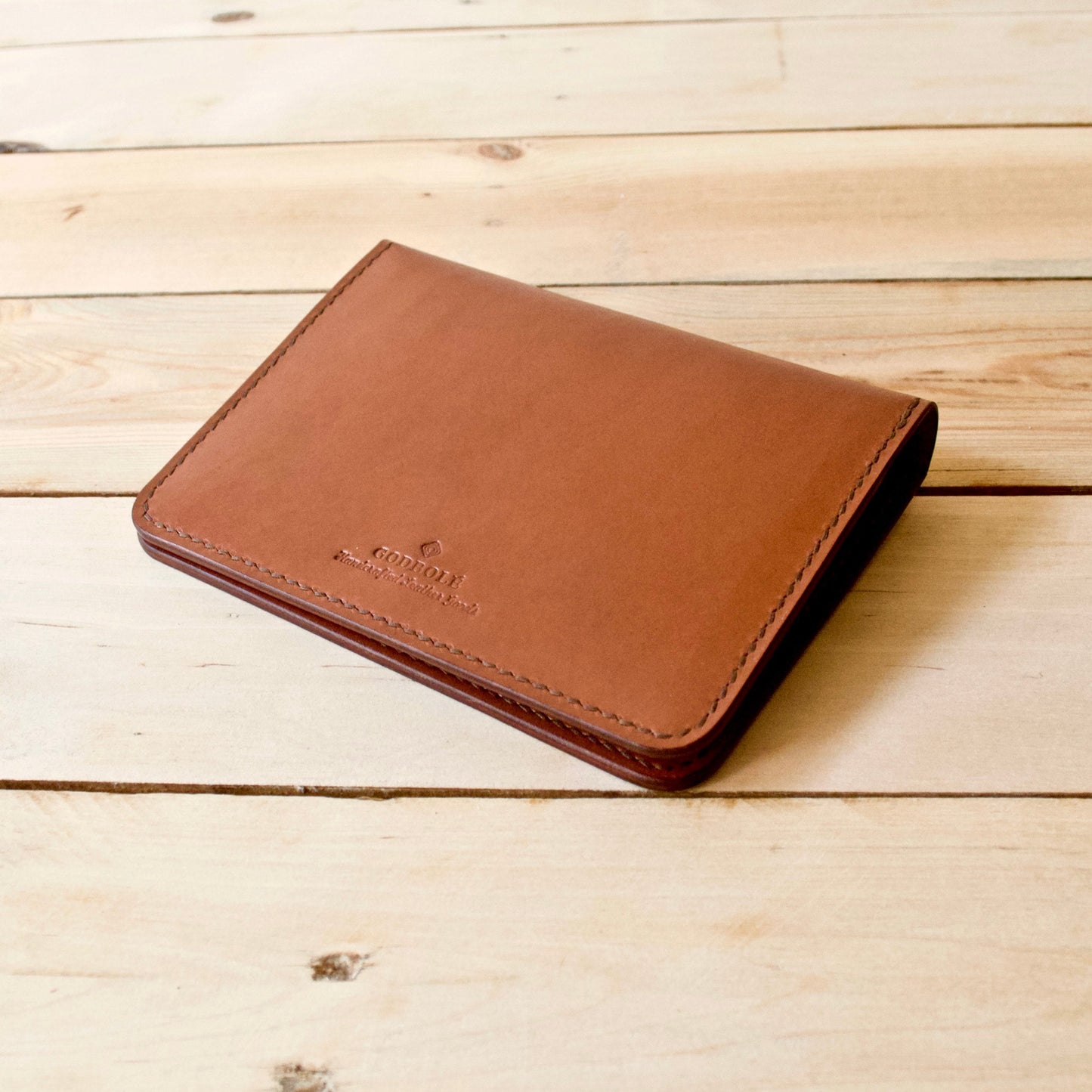 Large Passport Wallet - Chestnut - Clearance