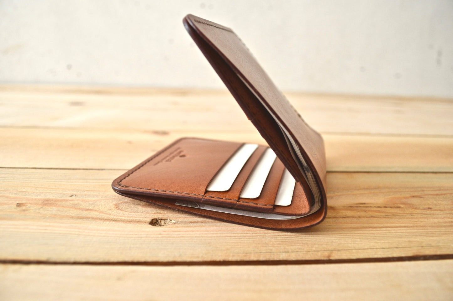 Slim Bifold No. 1 - Chestnut - Clearance