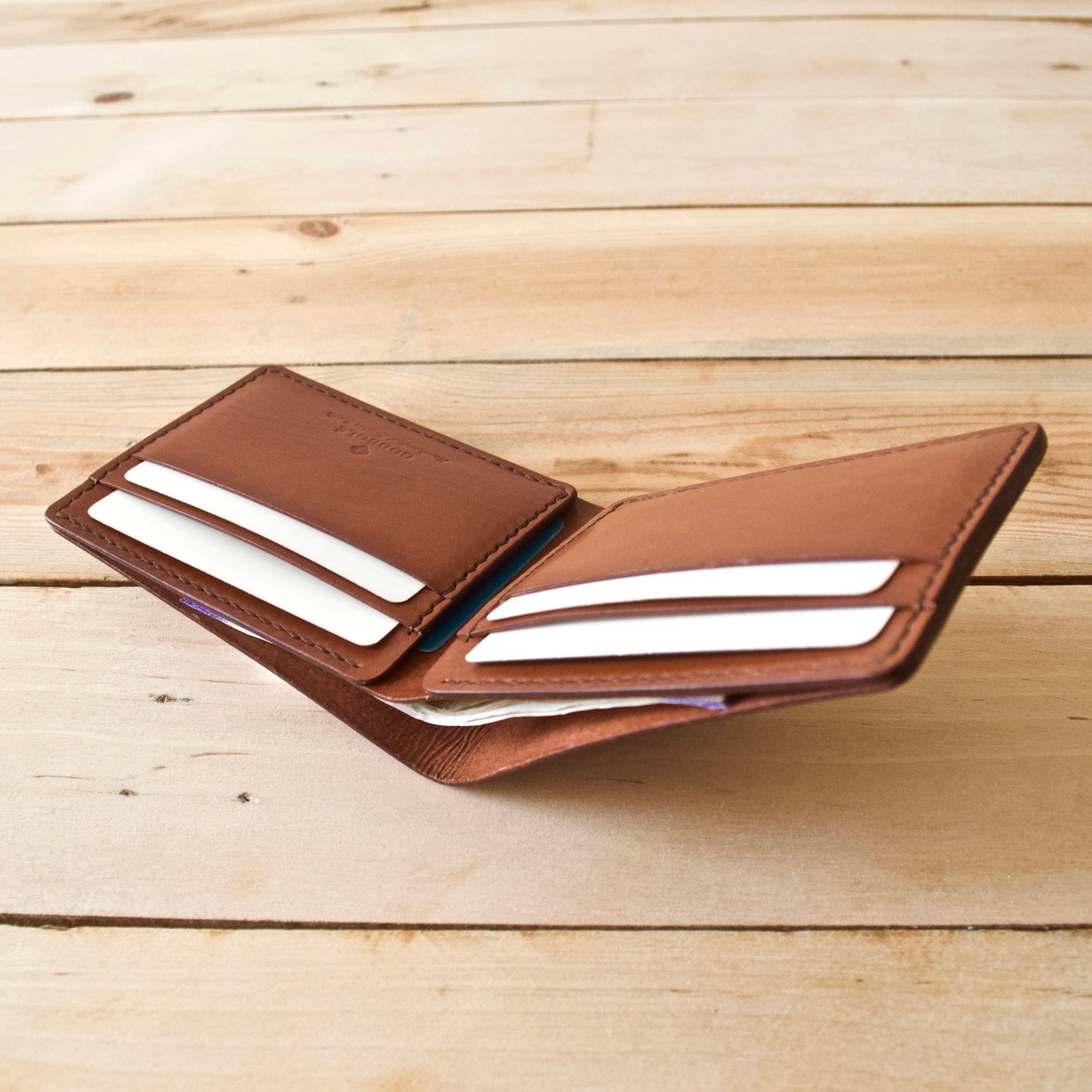 Mini Classic Wallet - Chestnut - Clearance