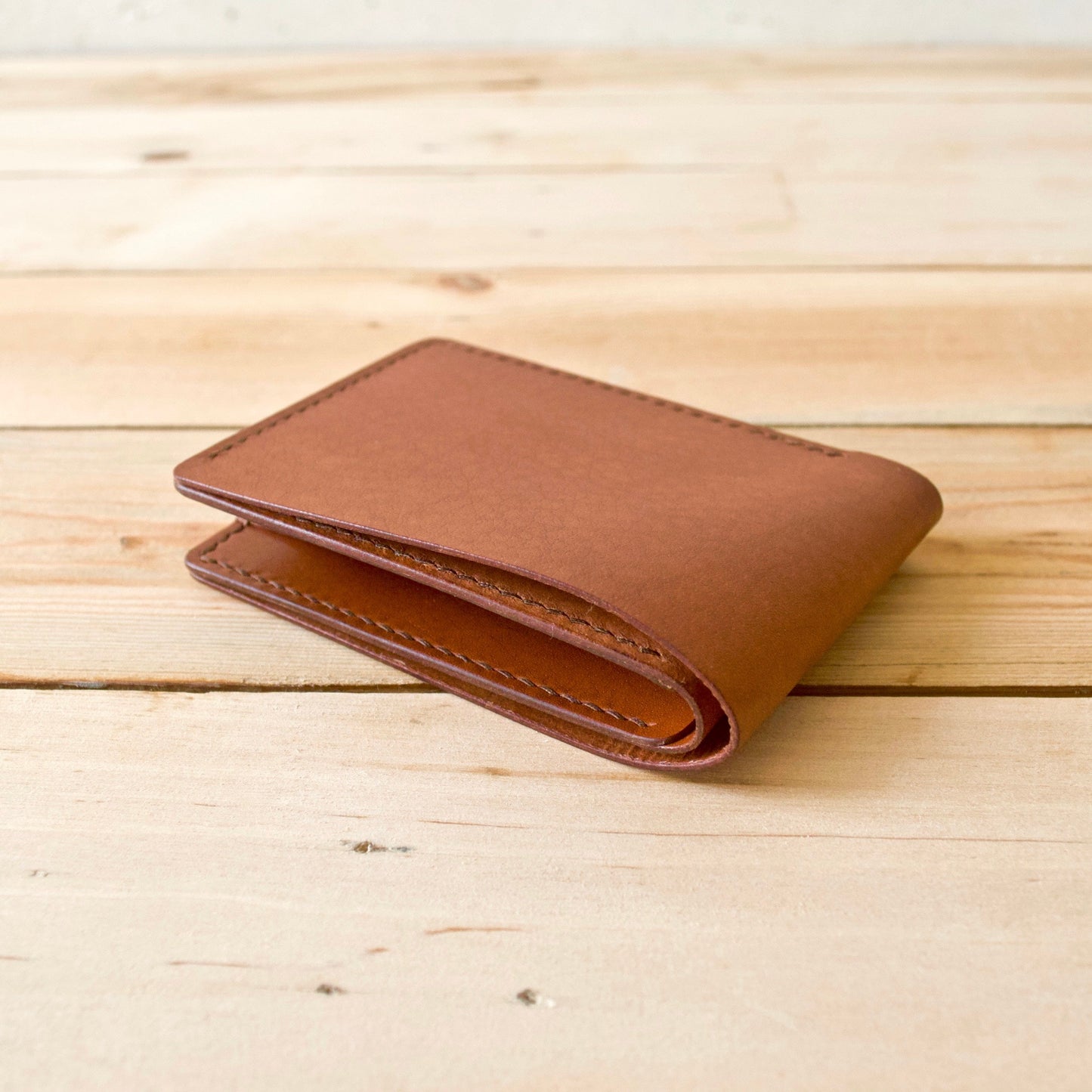 Mini Classic Wallet - Chestnut - Clearance