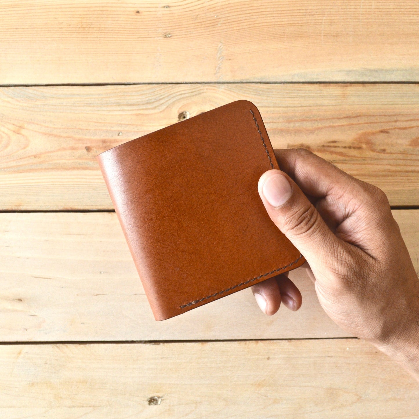 Slim Bifold No. 1 - Chestnut - Clearance