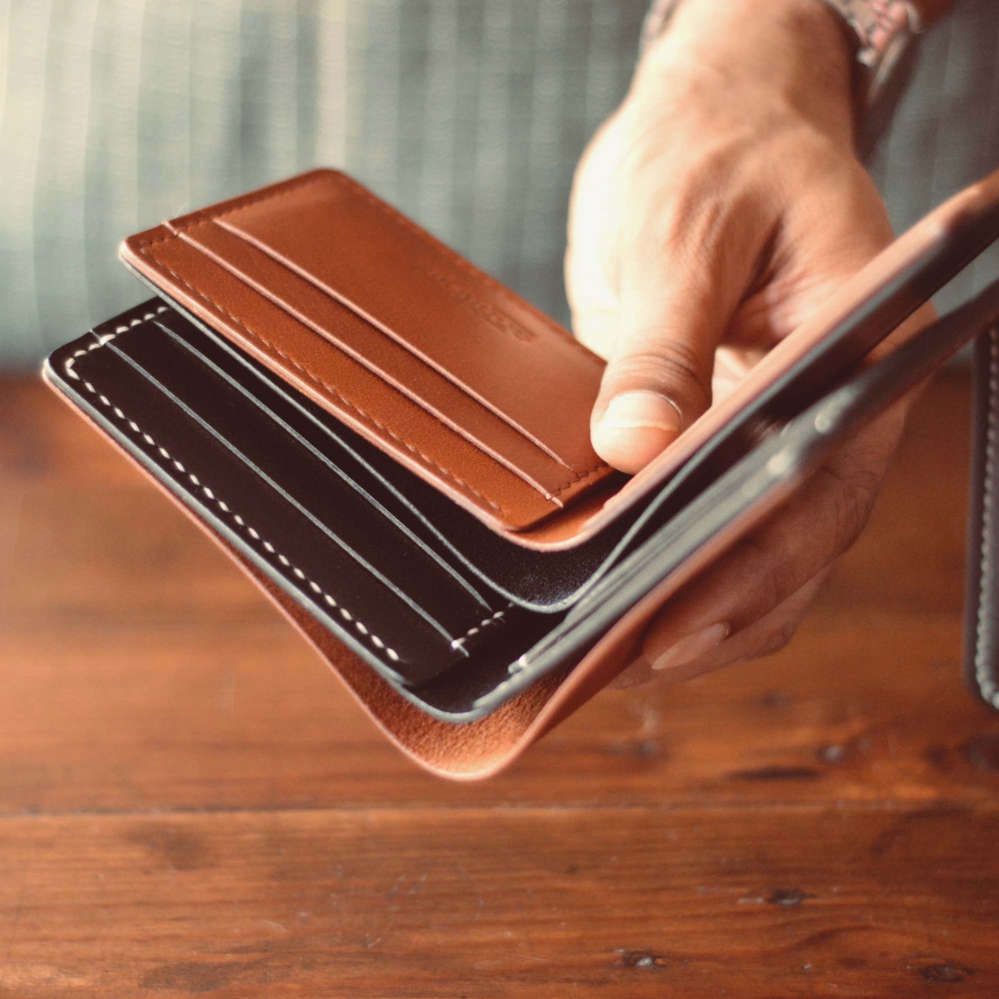 Mini Classic Wallet - Dual Tone - Clearance
