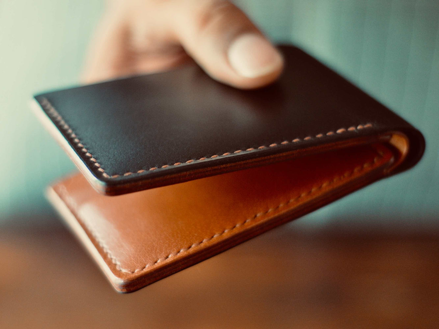 Mini Classic Wallet - Dual Tone - Clearance