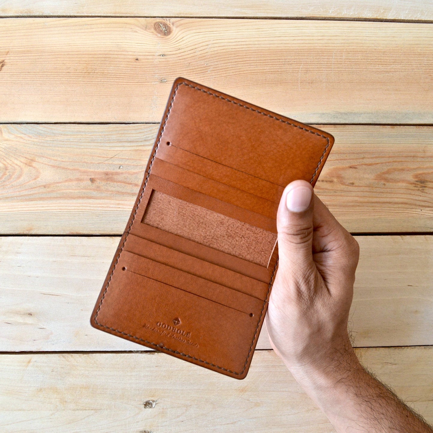 Card Wallet No. 1 - Chestnut - Clearance
