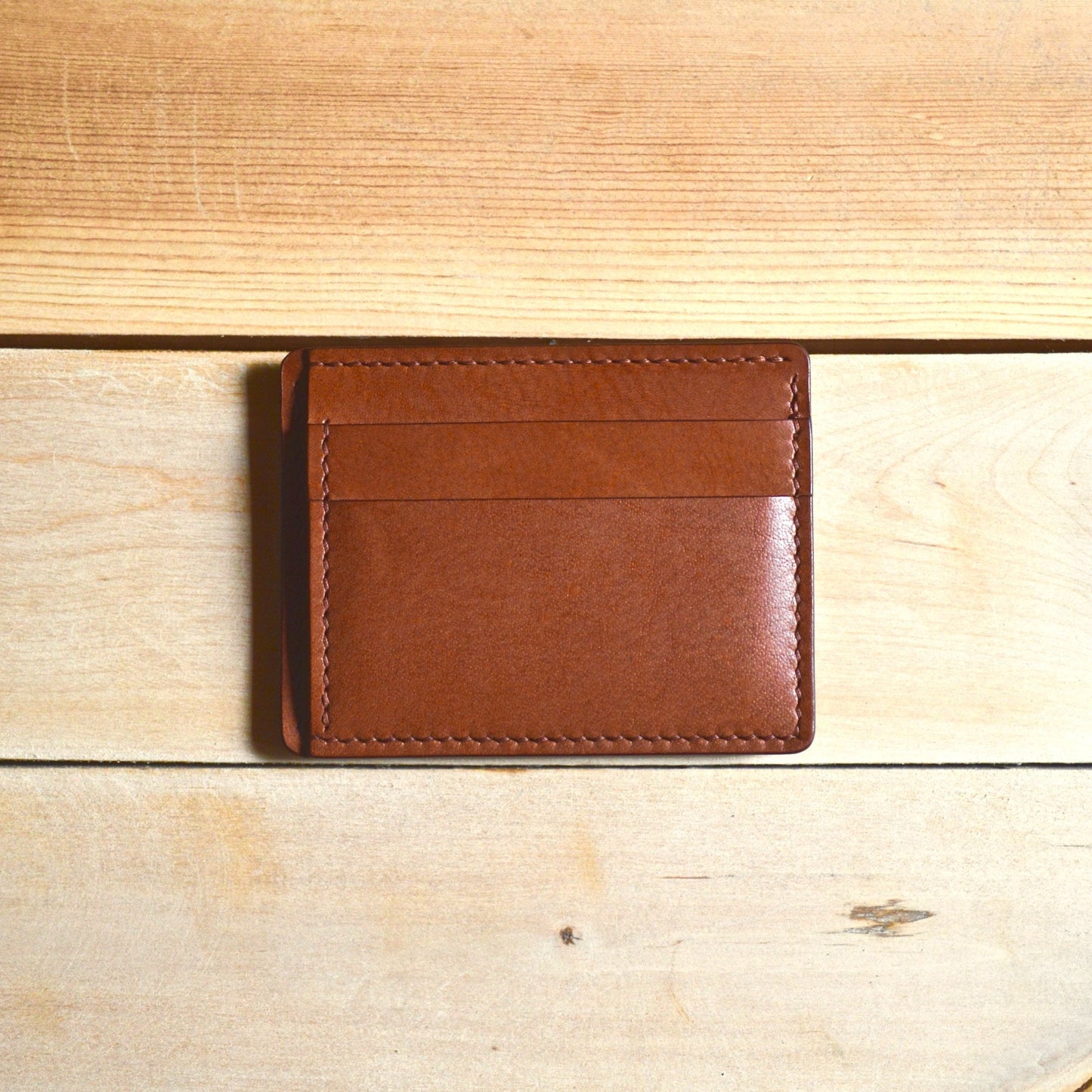 Front Pocket ID Wallet - Chestnut - Clearance