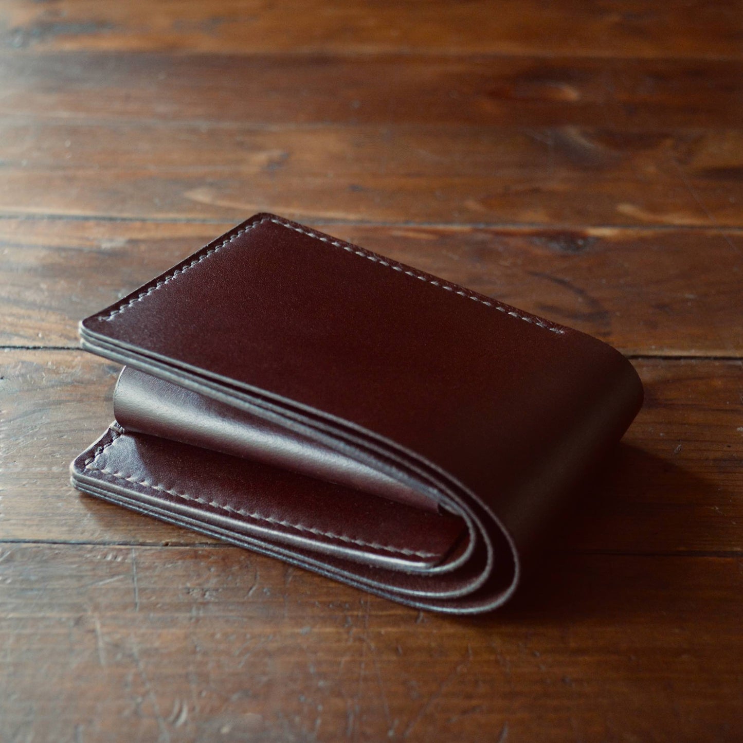 Coin Pocket Wallet No. 2 - Mahogany