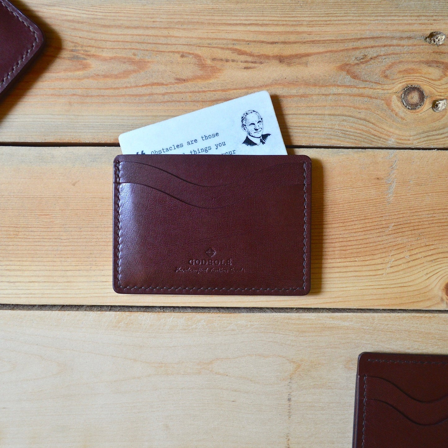 Card Sleeve No.2 - Mahogany - Clearance