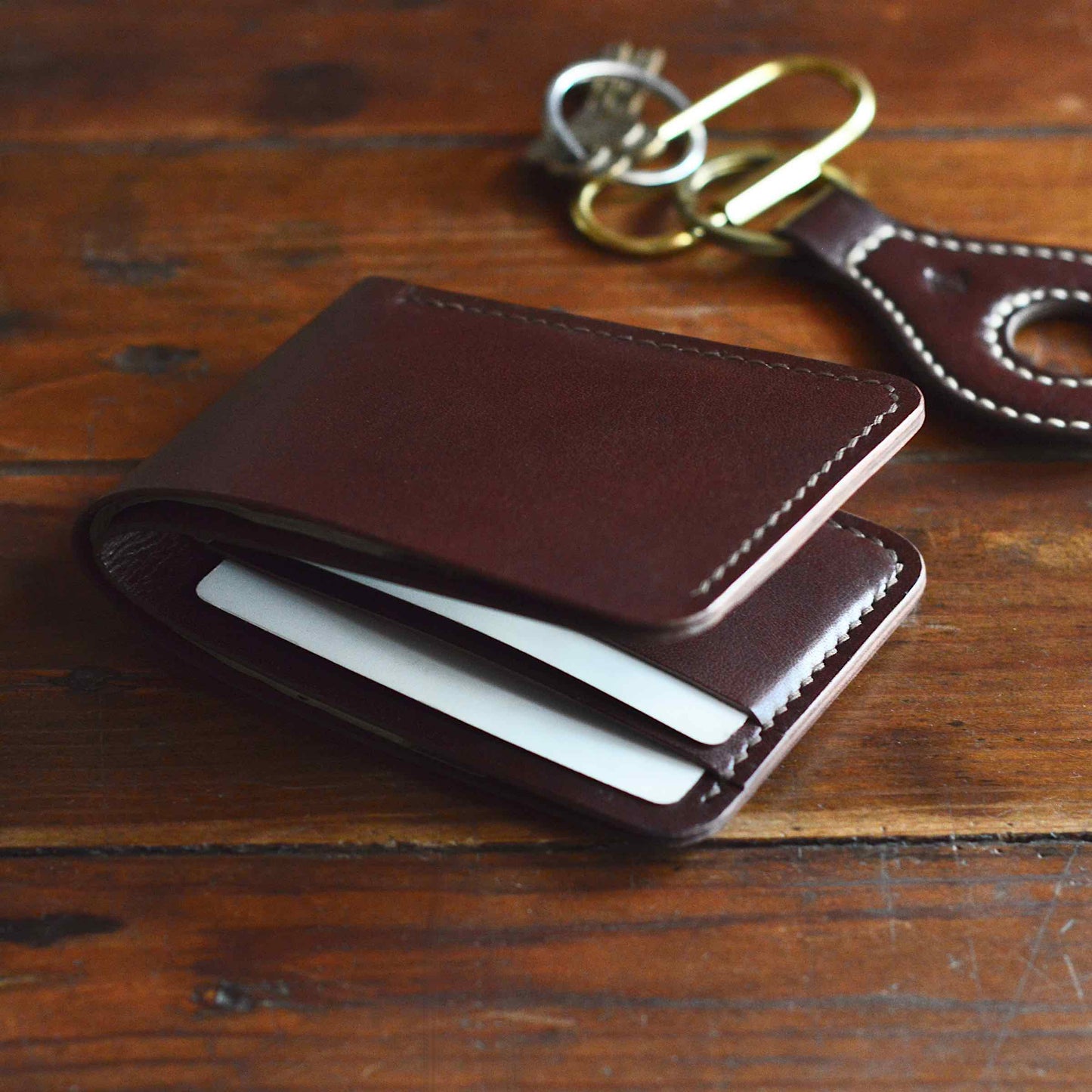 Slim Bifold No. 2 - Mahogany
