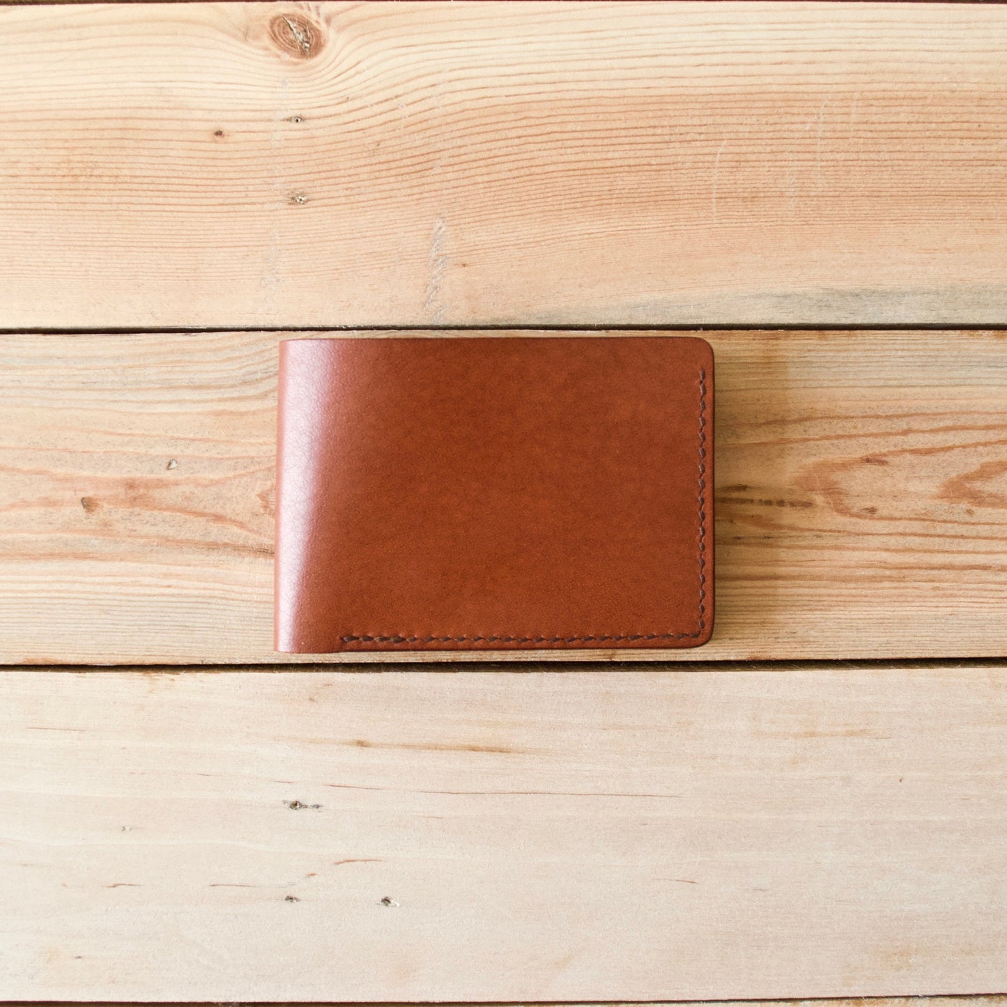 Mini Classic Wallet - Chestnut - Clearance