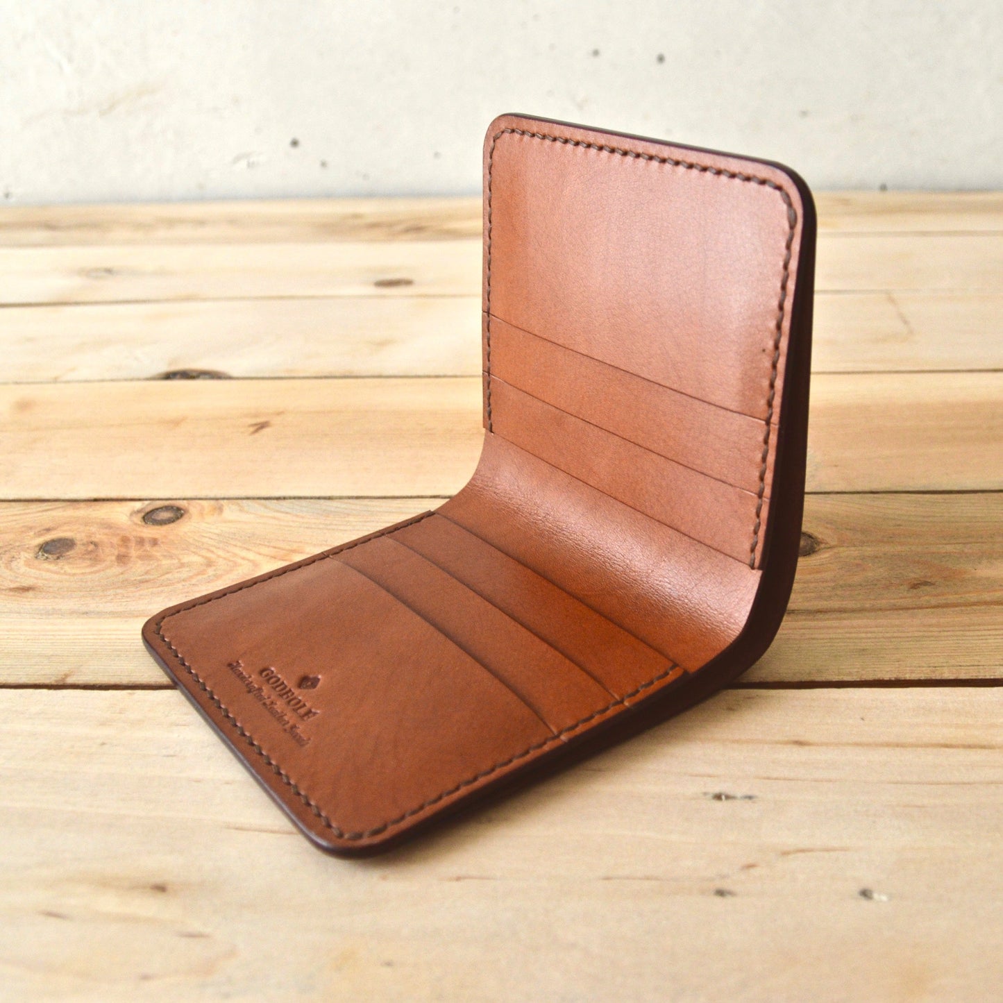 Slim Bifold No. 1 - Chestnut - Clearance