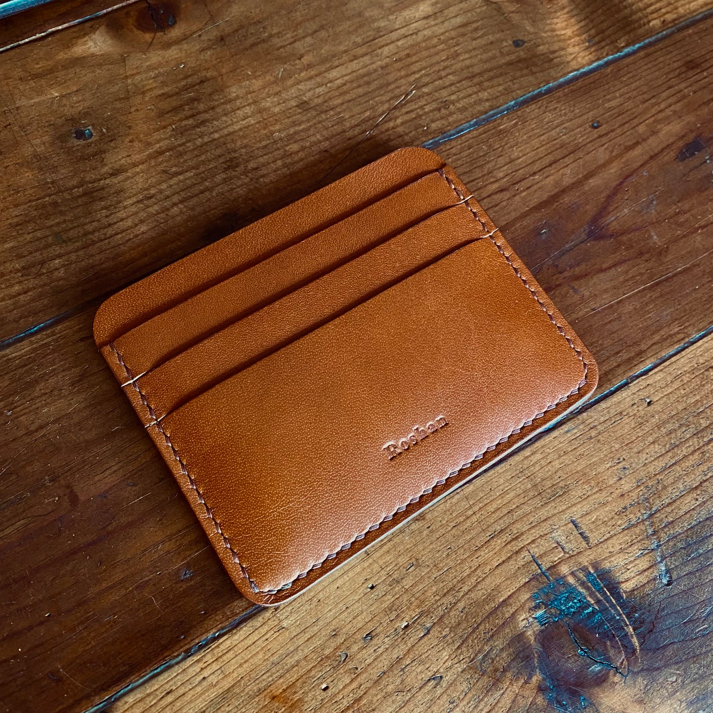 Cash + Card Sleeve - Chestnut