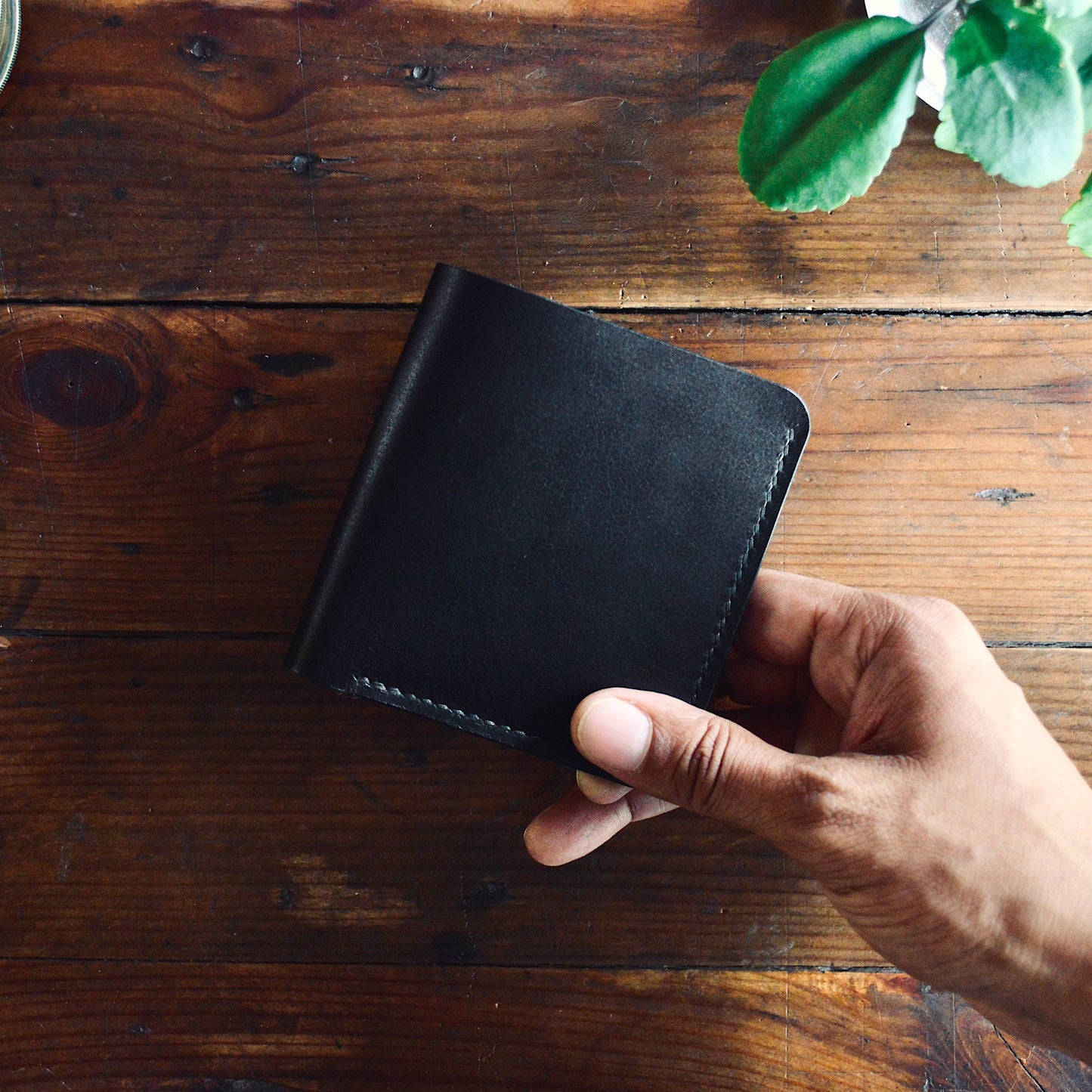 Slim Bifold No. 1 - Black - Clearance