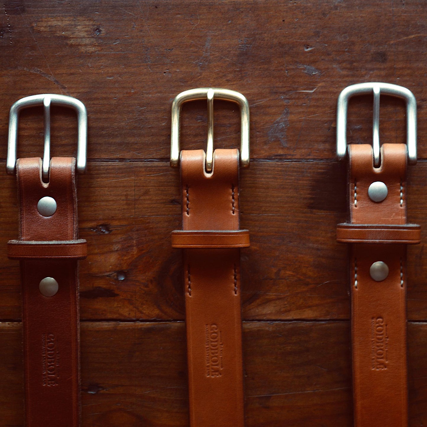 Lifetime Belts with Solid Brass Hardware