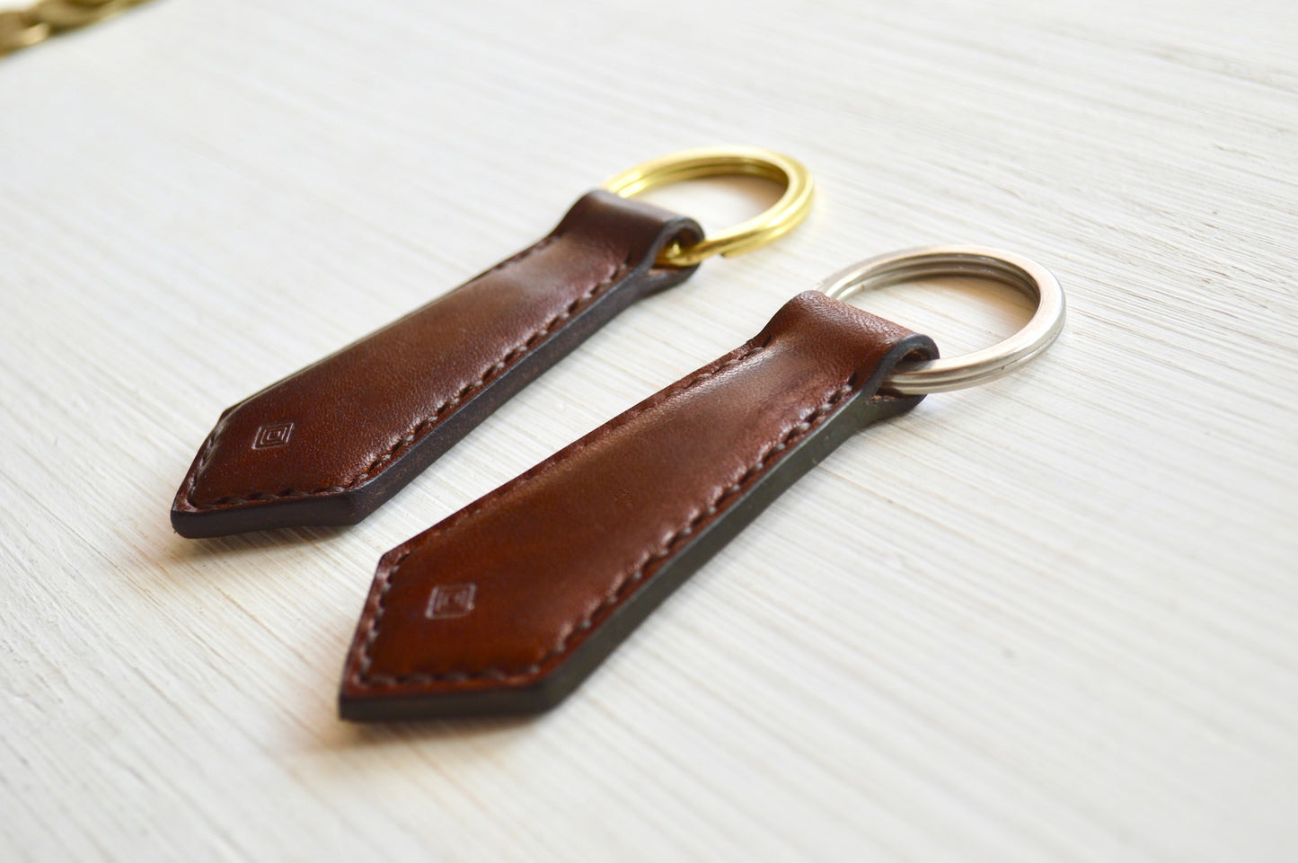 Lifelong Key Fob - Leather Wedge
