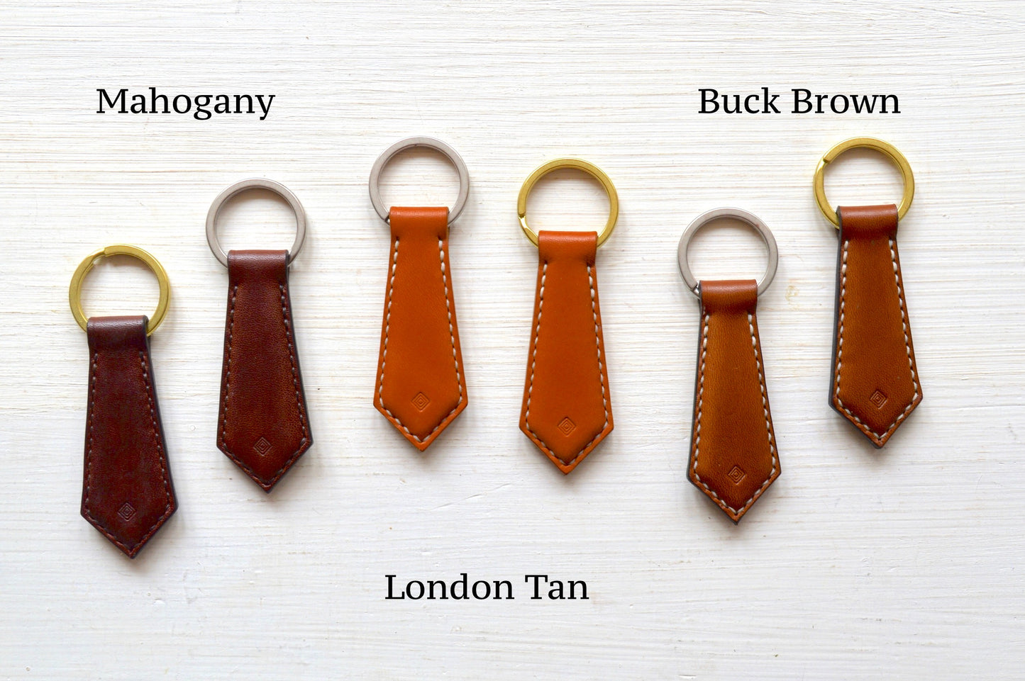 Lifelong Key Fob - Leather Wedge
