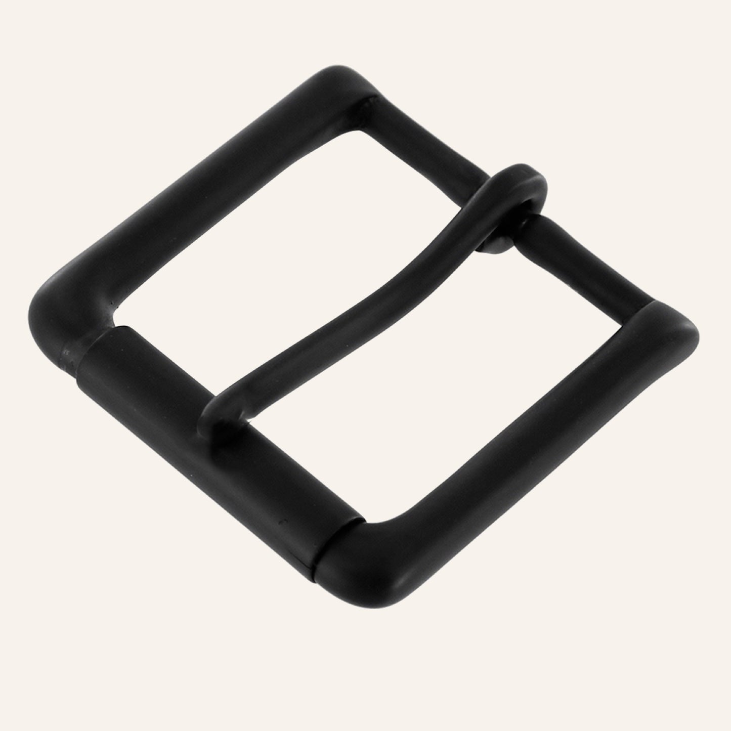 Matte Black Solid Brass Buckle