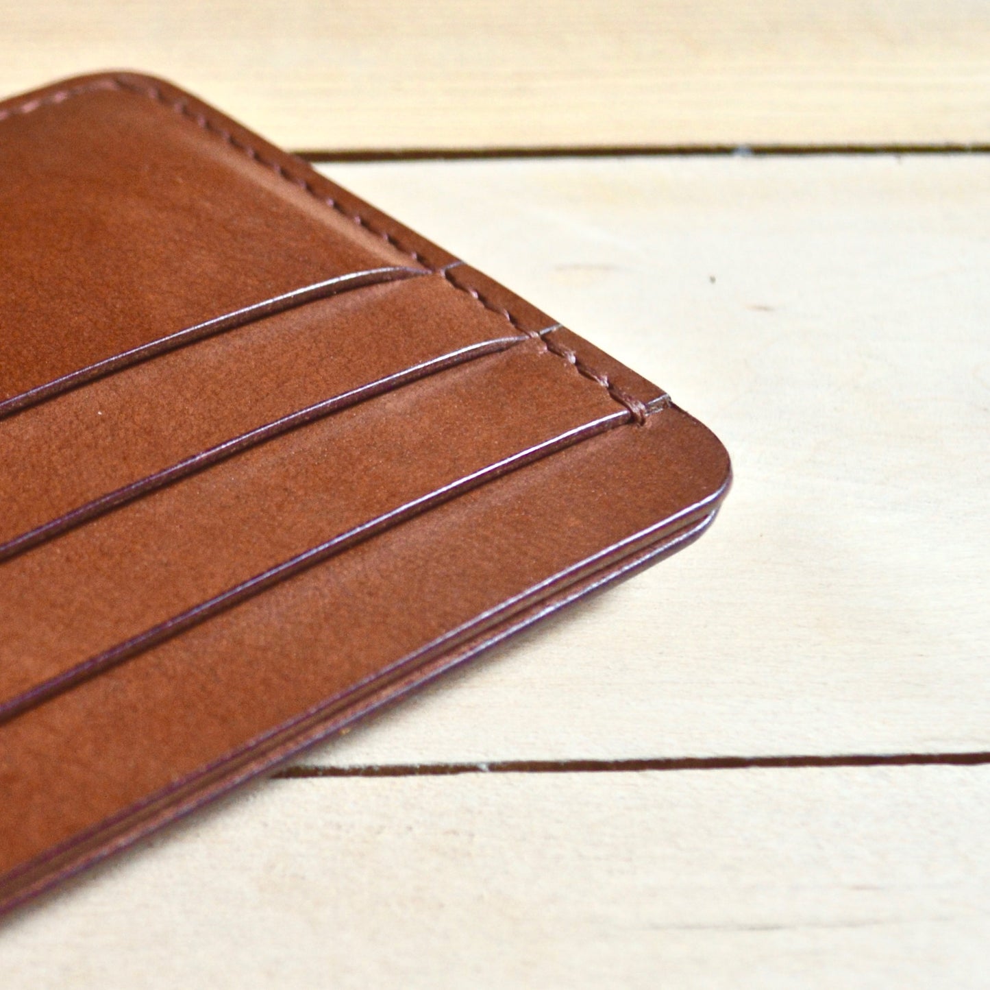 Cash + Card Sleeve - Chestnut