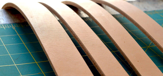 Cutting Belt Blanks for Making Leather Belts - Full Grain 5 mm thick Leather
