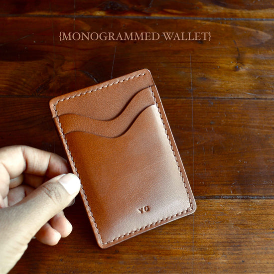 Monogrammed Wallet 