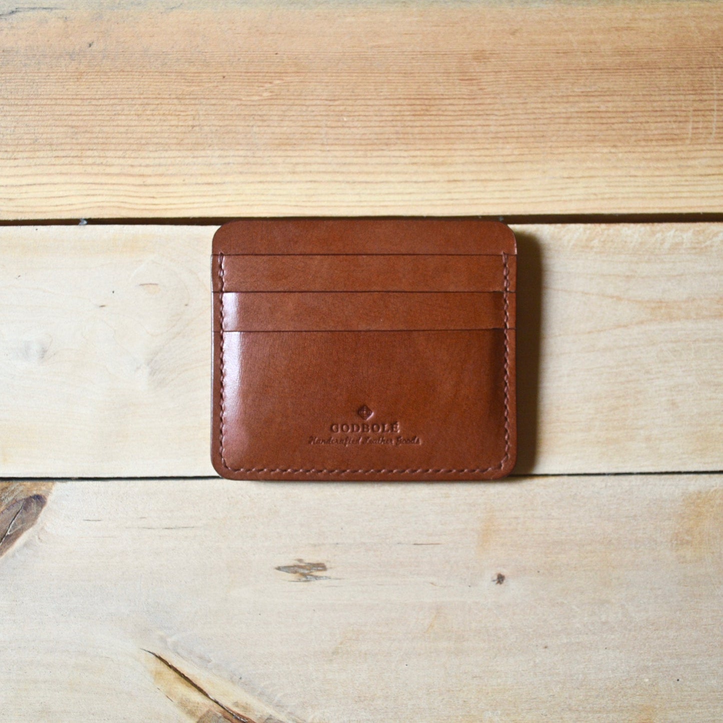 Cash + Card Sleeve - Chestnut