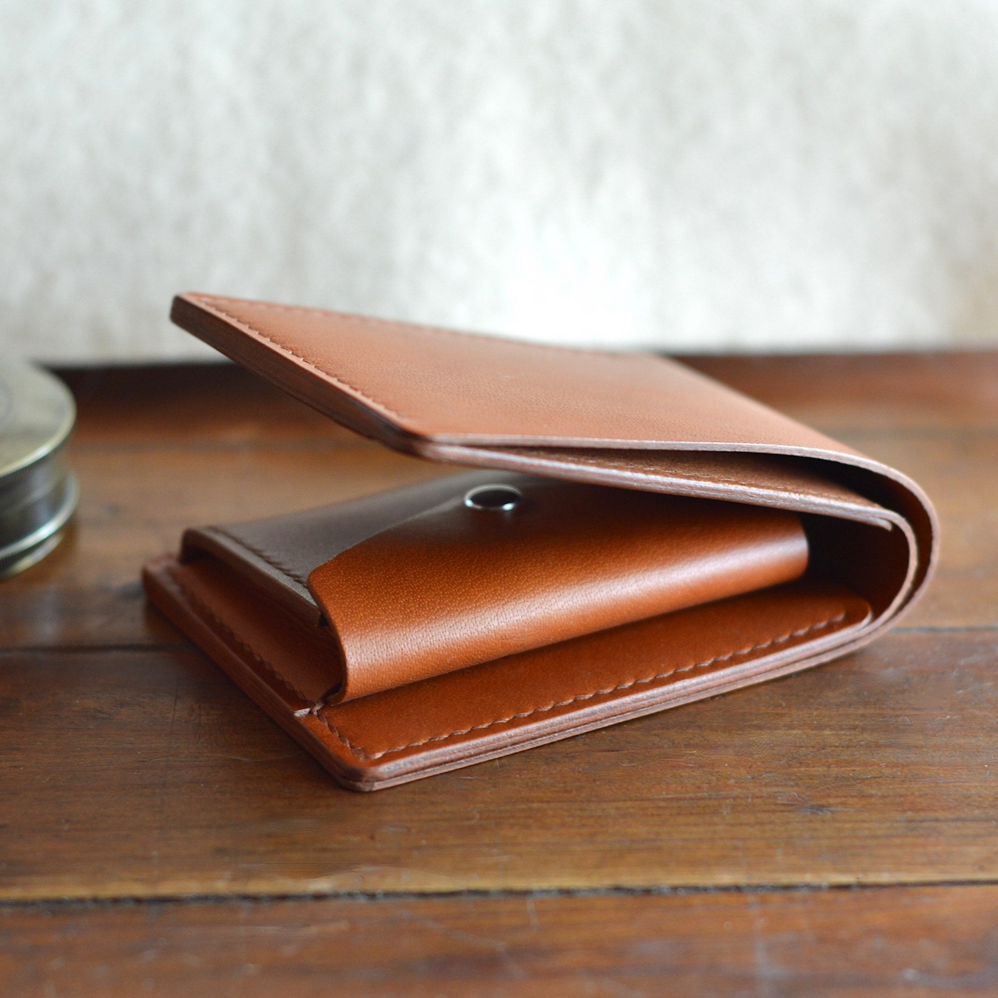 Coin Pocket Wallet No. 1 - Chestnut