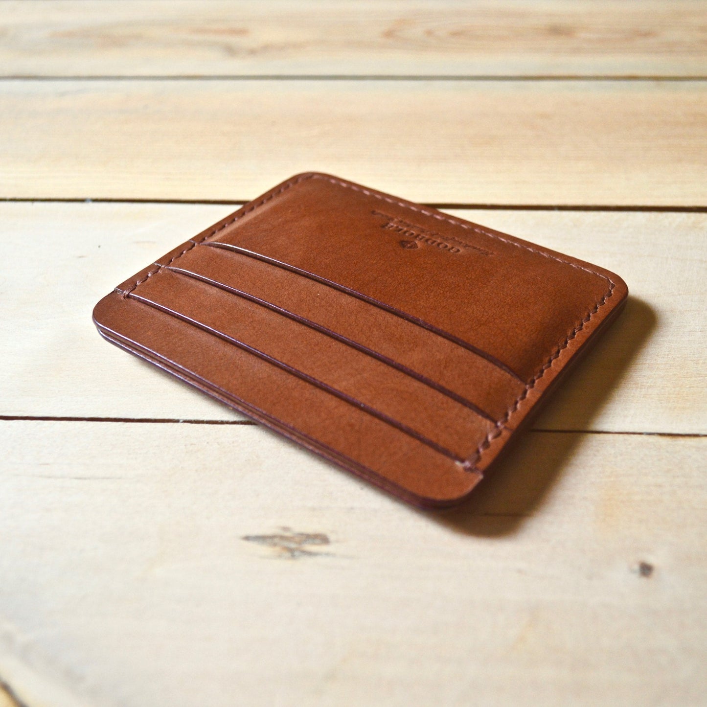 Cash + Card Sleeve - Chestnut - Clearance