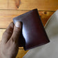 Card Wallet No. 1 - Mahogany - Clearance