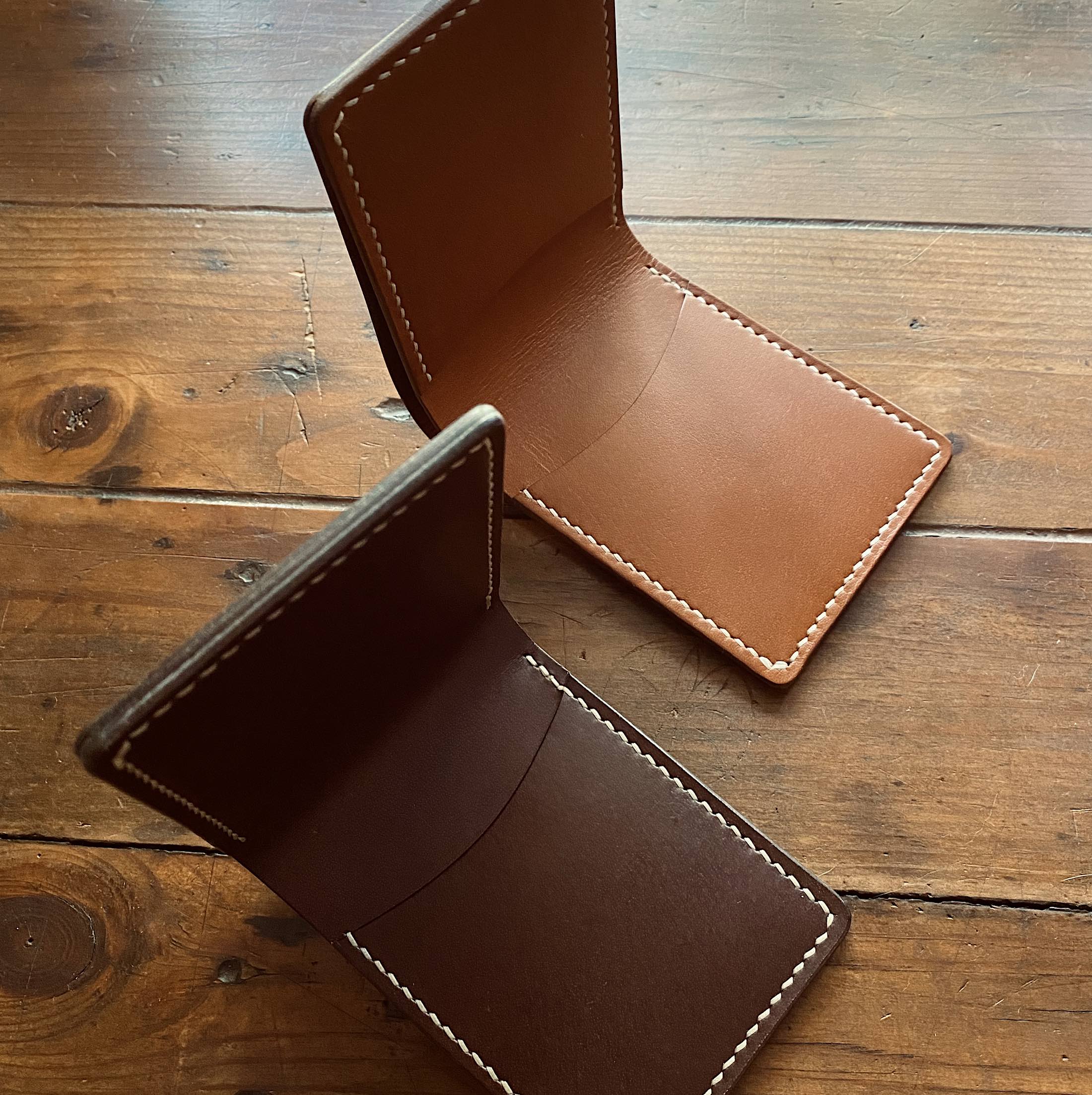 Slim Leather Wallet | Handmade with Full Grain Vegetable Tanned Leather –  Godbole Gear