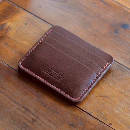 Cash + Card Sleeve - Mahogany