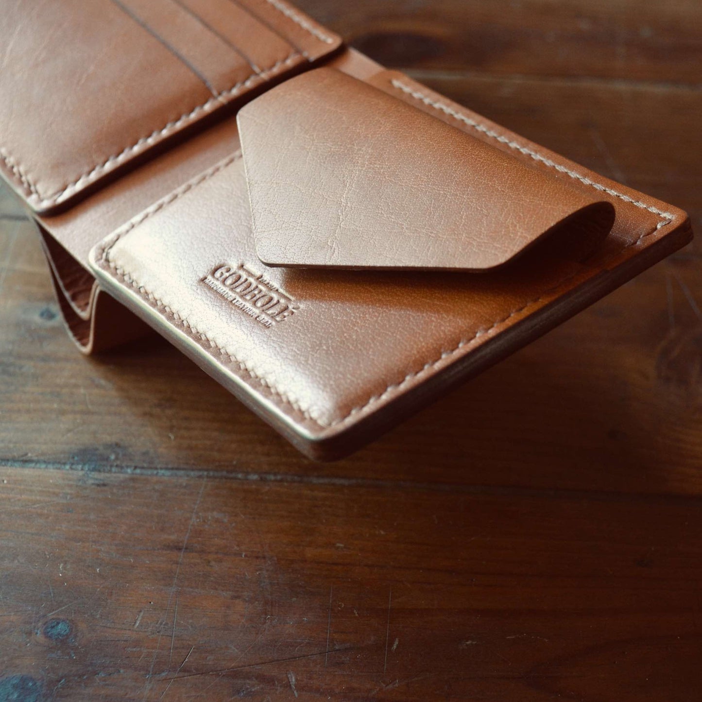 Coin Pocket Wallet No. 1 - Chestnut