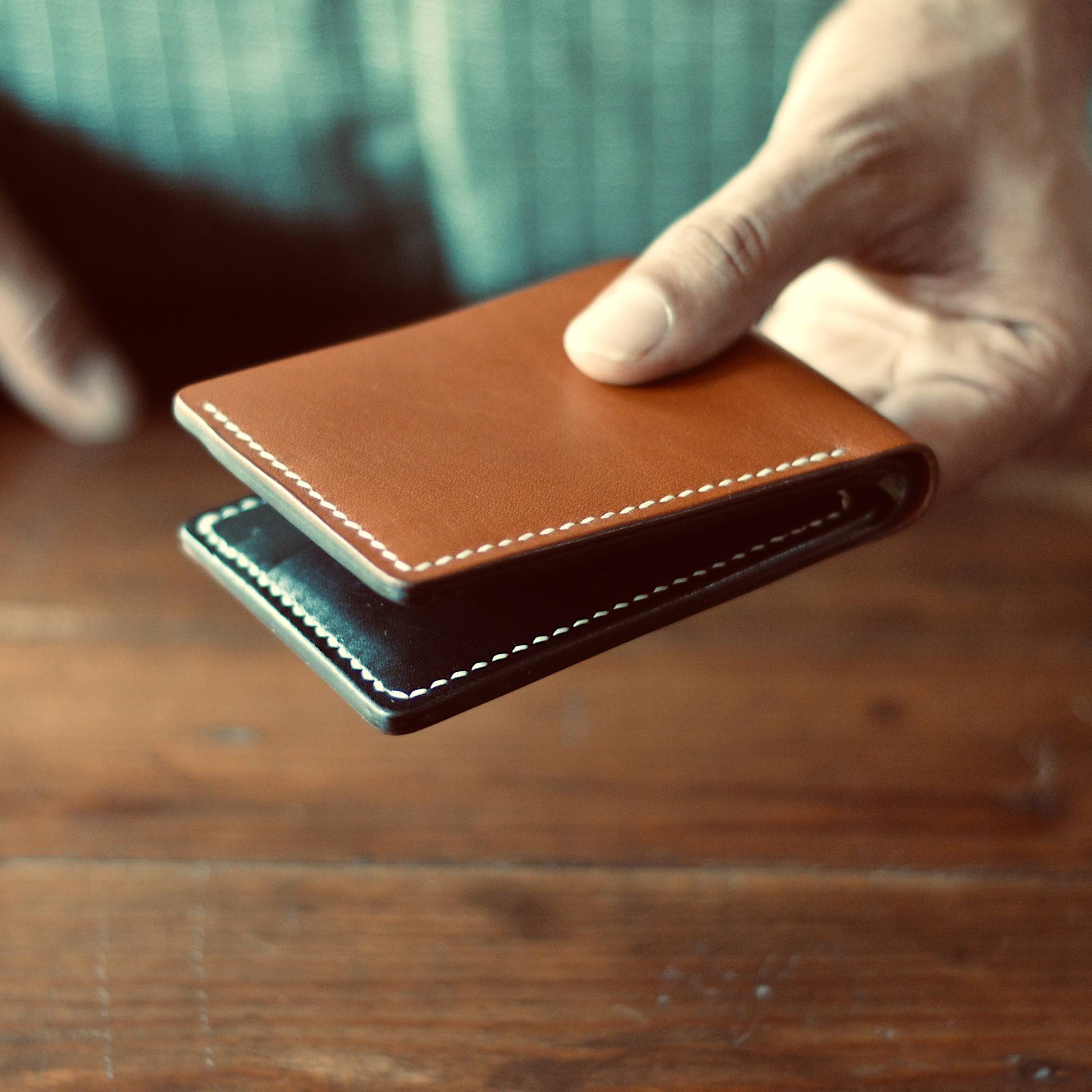 Leather Wallet with Coin Compartment for Men – Godbole Gear