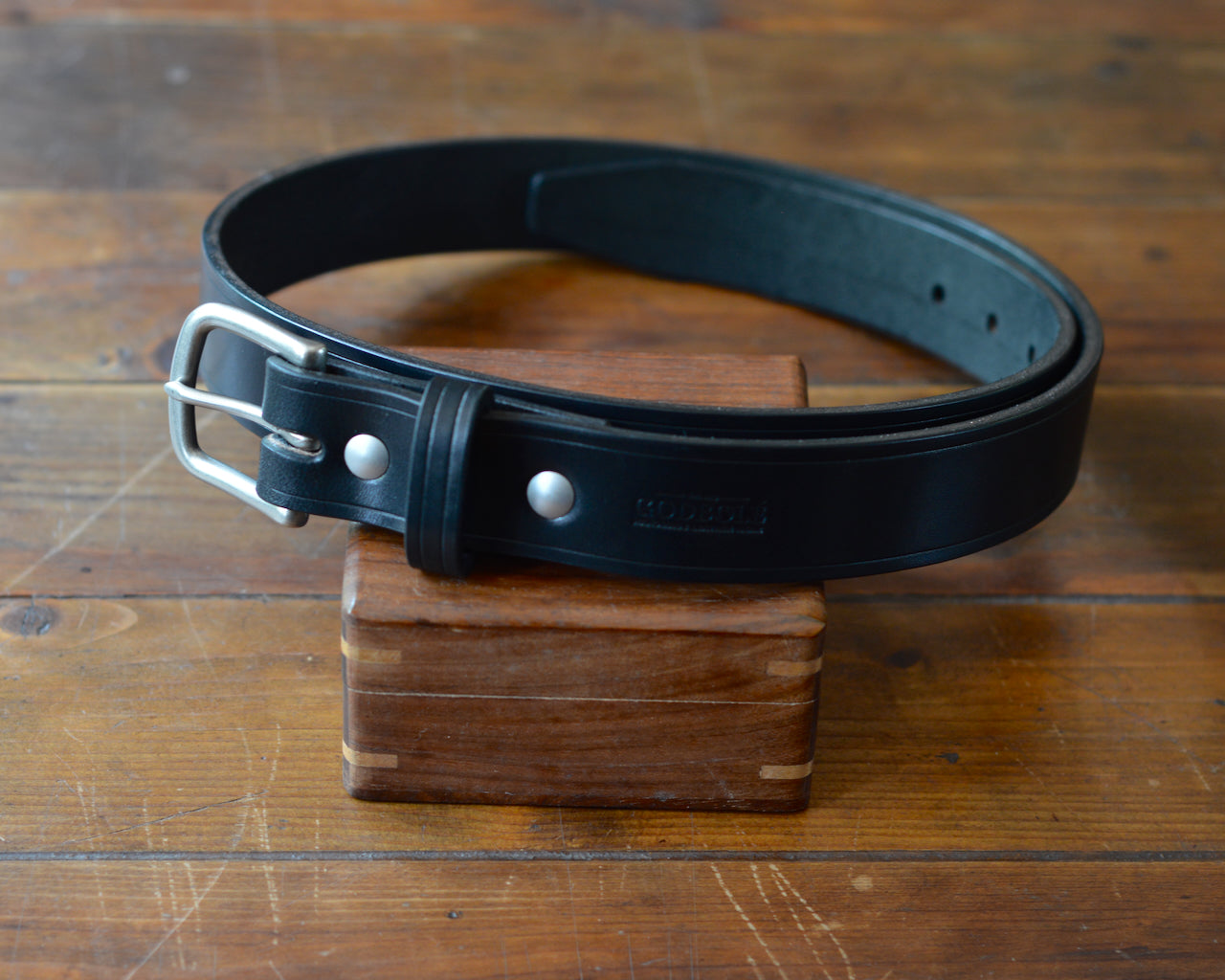 Lifetime Belt with Solid Brass Hardware