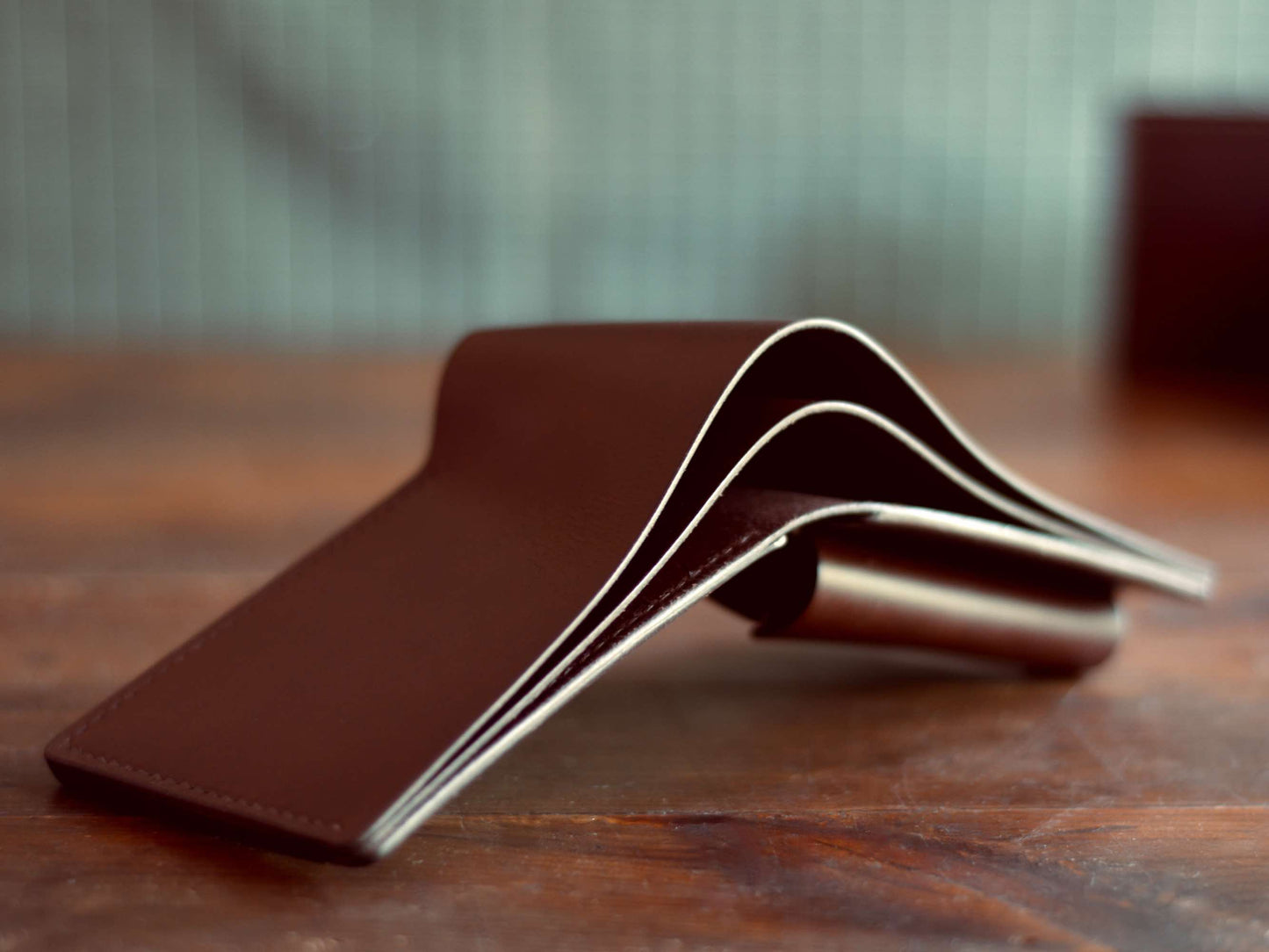 Coin Pocket Wallet No. 2 - Mahogany