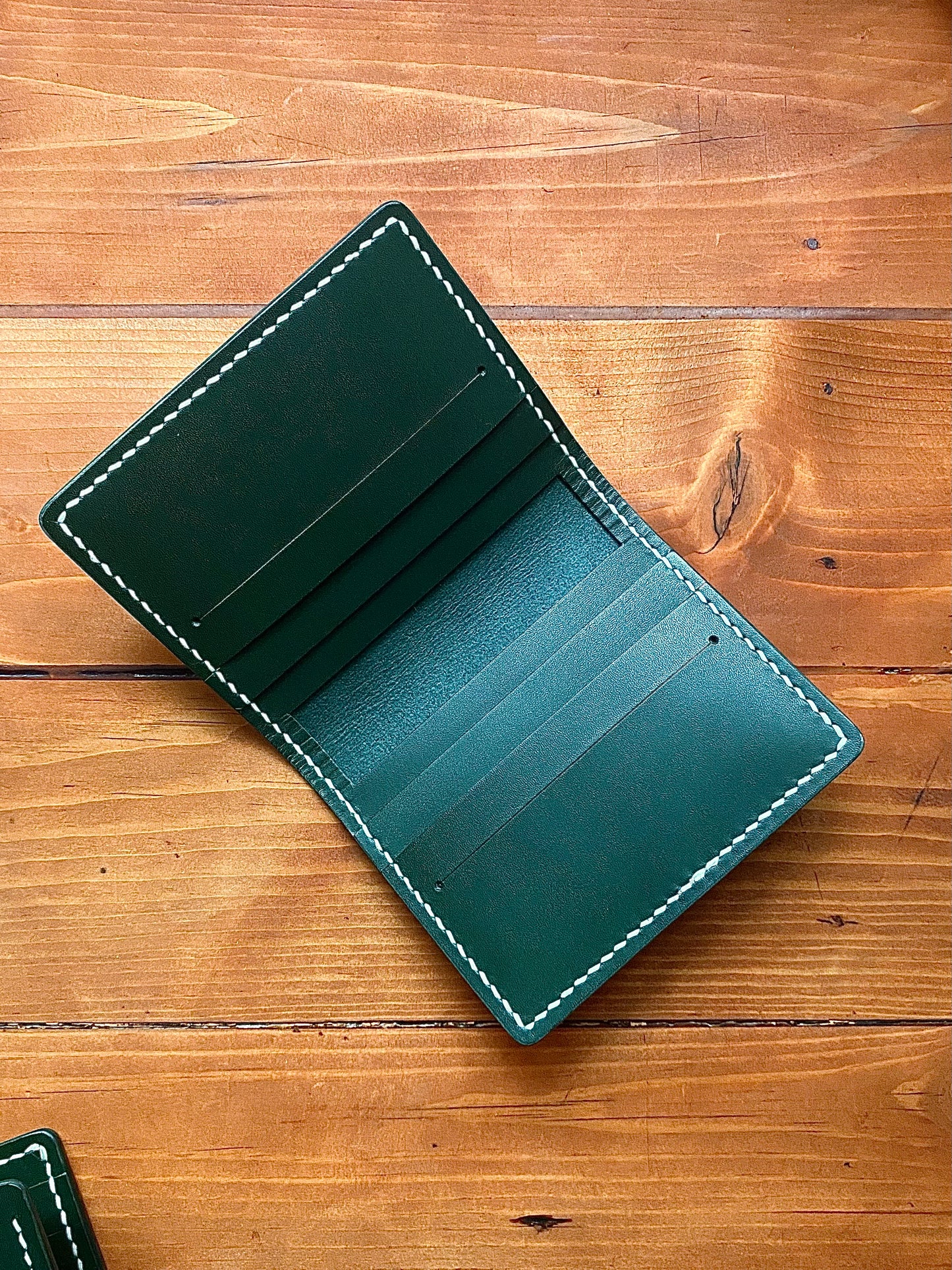 Bifold Card Wallet No. 1 - Racing Green