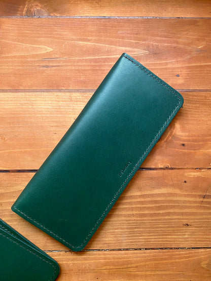Long Bifold Wallet - Racing Green