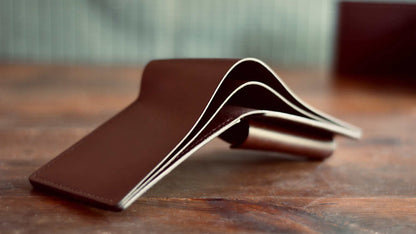 Coin Pocket Wallet No. 1 - Mahogany