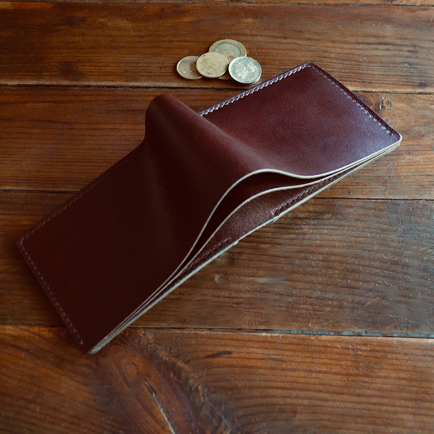 Coin Pocket Wallet No. 2 - Mahogany