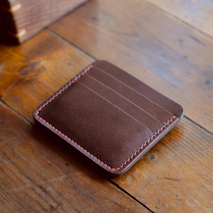 Cash + Card Sleeve - Mahogany