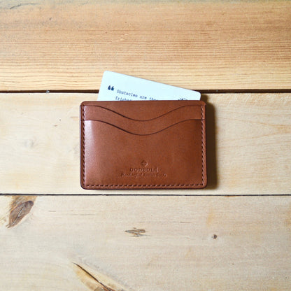 Card Sleeve No.2 - Chestnut - Clearance