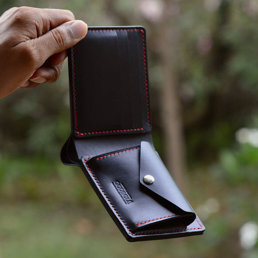Coin Pocket Wallet No. 2 - Black