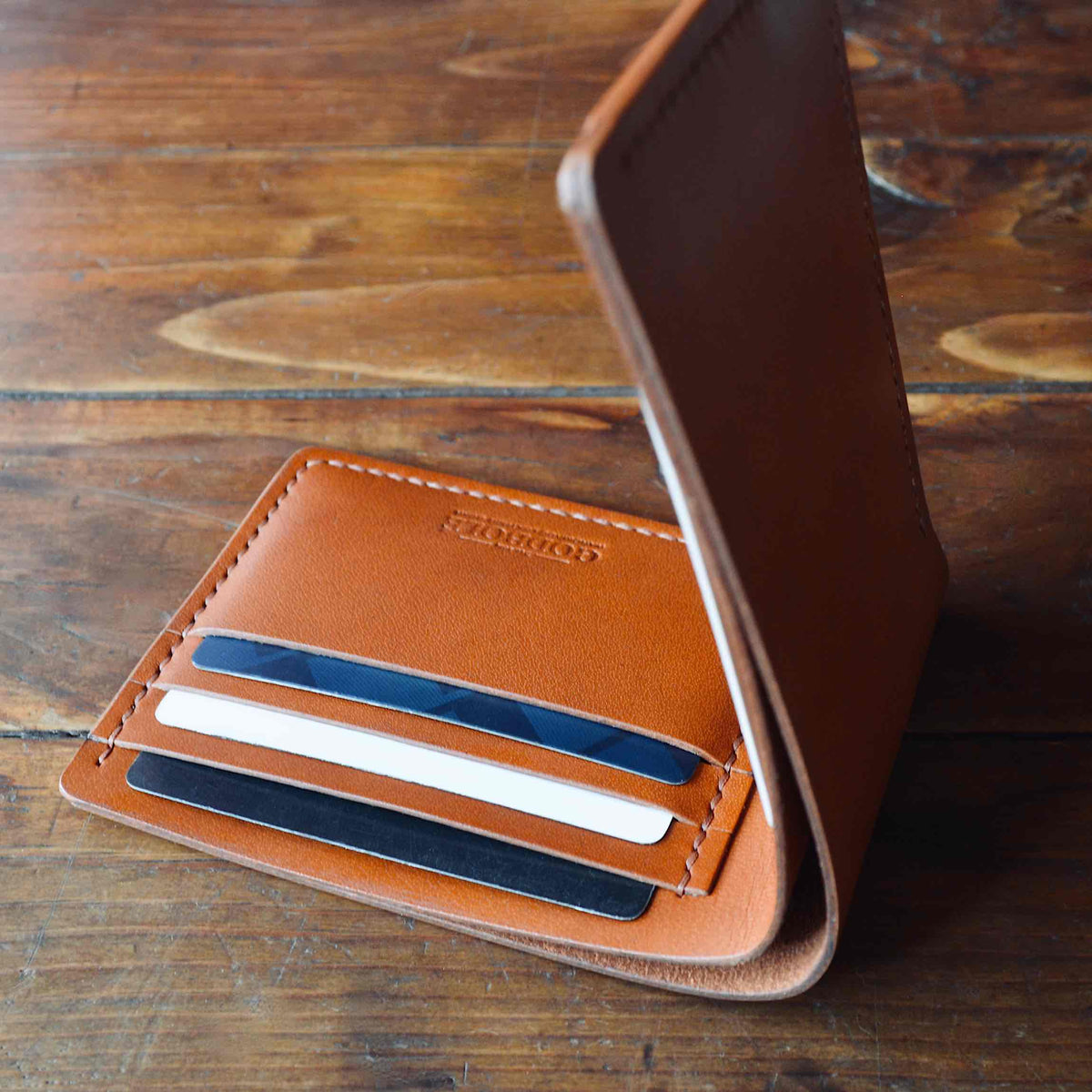 Full Grain Leather Wallet - Slim Bifold Leather Wallet – Godbole Gear