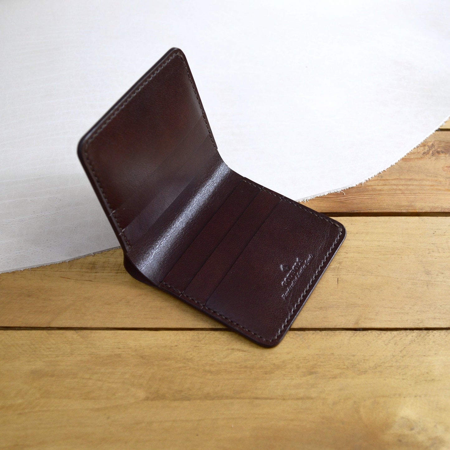 Slim Bifold No. 1 - Mahogany - Clearance