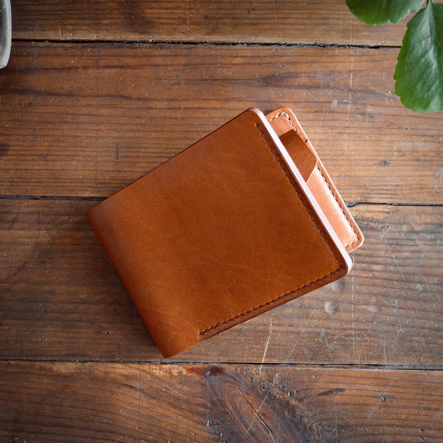 Coin Pocket Wallet No. 1 - Chestnut