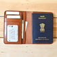 Compact Passport Wallet - Chestnut - Clearance